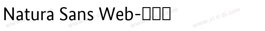 Natura Sans Web字体转换